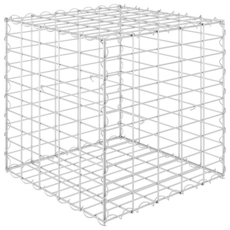 Load image into Gallery viewer, Vidaxl gabion plantenbak verhoogd kubus 50x50x50 cm staaldraad
