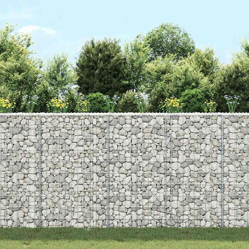 Load image into Gallery viewer, Vidaxl gabion plantenbak trapezium 100x20x100 cm gegalvaniseerd staal