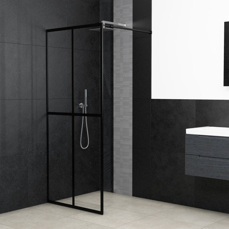 Load image into Gallery viewer, Vidaxl inloopdouchewand 100x195 cm transparant gehard glas