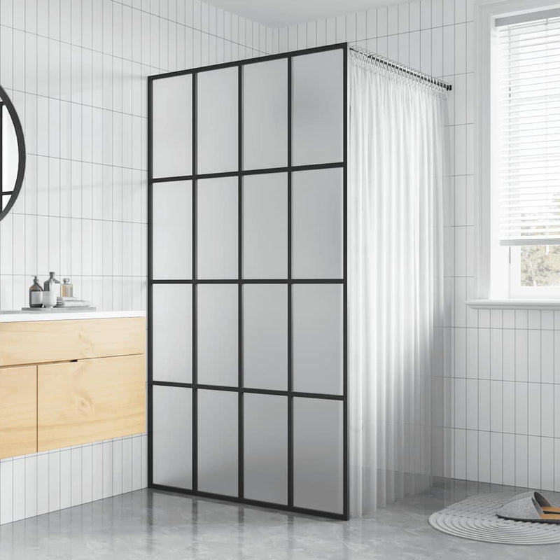 Load image into Gallery viewer, Vidaxl inloopdouchewand 100x195 cm mat gehard glas