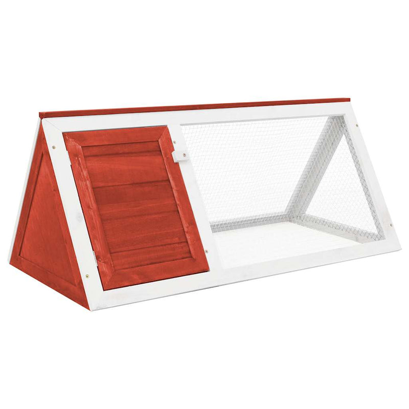 Load image into Gallery viewer, Vidaxl konijnenhok hout rood