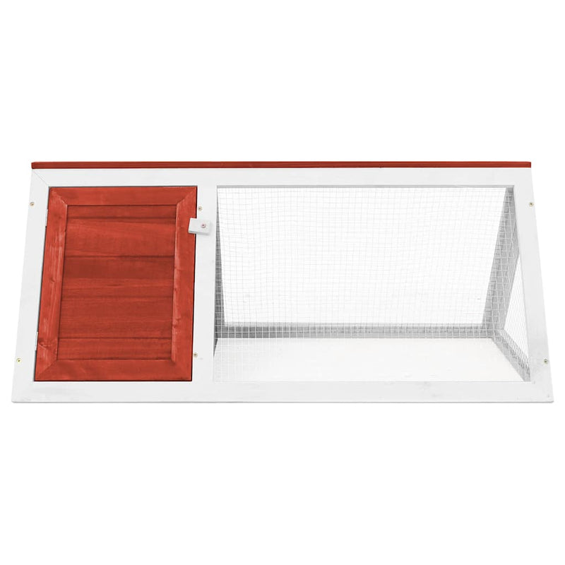Load image into Gallery viewer, Vidaxl konijnenhok hout rood