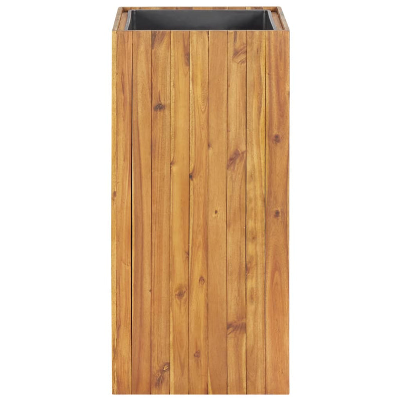 Load image into Gallery viewer, Vidaxl plantenbak verhoogd 43,5x43,5x90 cm massief acaciahout