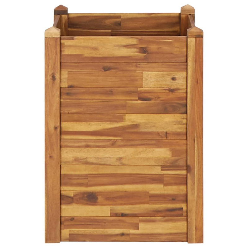 Load image into Gallery viewer, Vidaxl plantenbak verhoogd 60x60x84 cm massief acaciahout