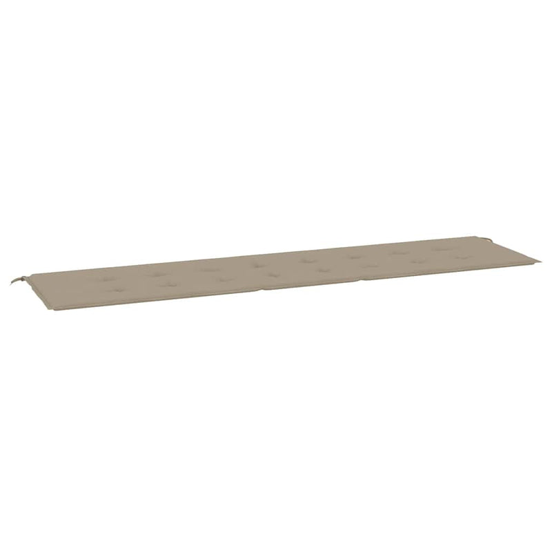 Load image into Gallery viewer, Vidaxl tuinbankkussen 200x50x4 cm oxford stof taupe