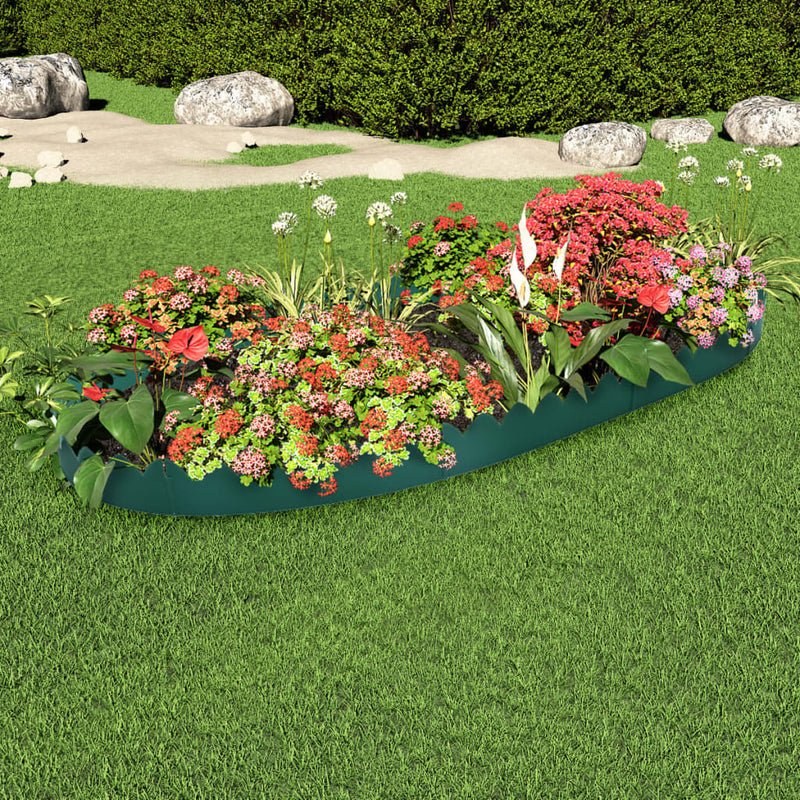 Load image into Gallery viewer, Vidaxl gazonranden 10 st 65x15 cm pp groen