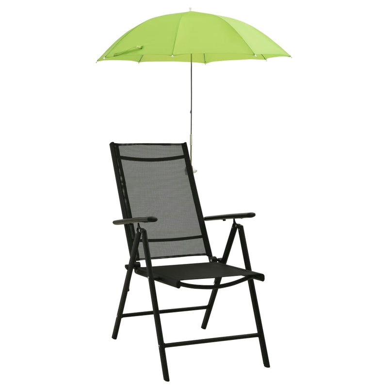 Load image into Gallery viewer, Vidaxl campingstoelparasols 2 st 105 cm groen