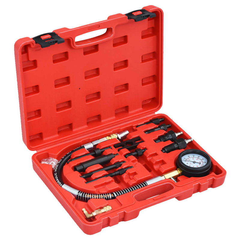 Load image into Gallery viewer, Vidaxl 12-delige compressiemetertestset diesel