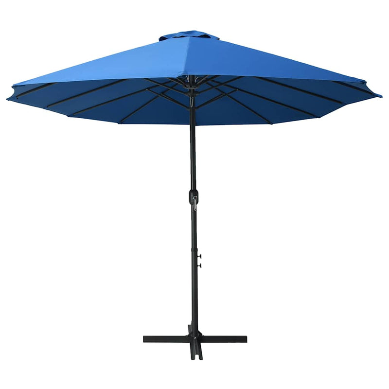 Load image into Gallery viewer, Vidaxl parasol met aluminium paal 460x270 cm blauw
