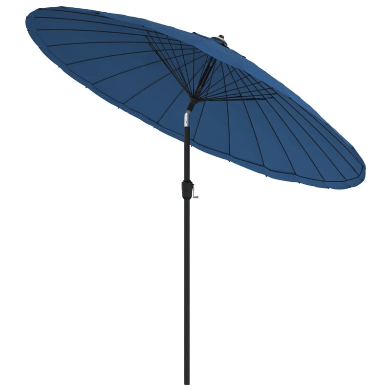Load image into Gallery viewer, VidaXL Parasol met aluminium paal 270 cm azuurblauw