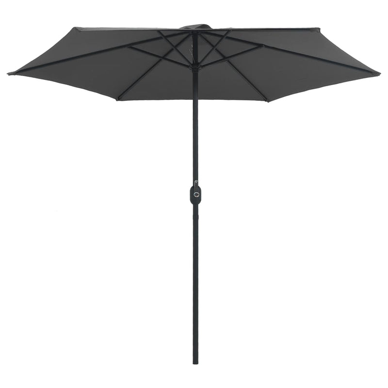 Load image into Gallery viewer, Vidaxl parasol met aluminium paal 270x246 cm antracietkleurig
