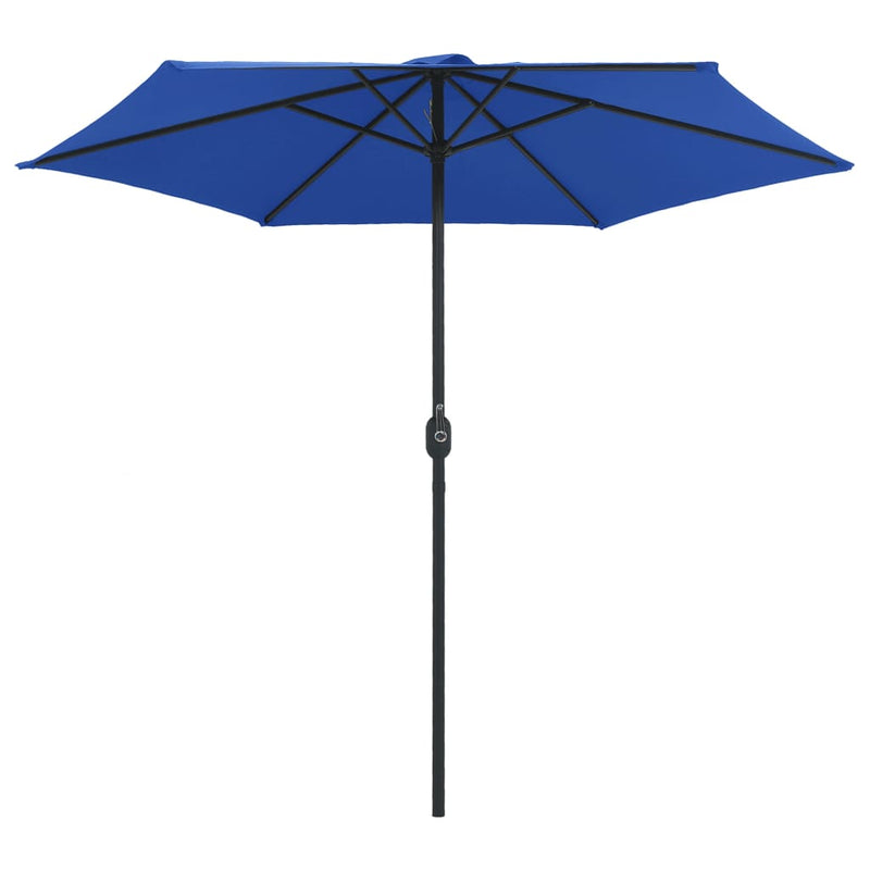 Load image into Gallery viewer, Vidaxl parasol met aluminium paal 270x246 cm azuurblauw