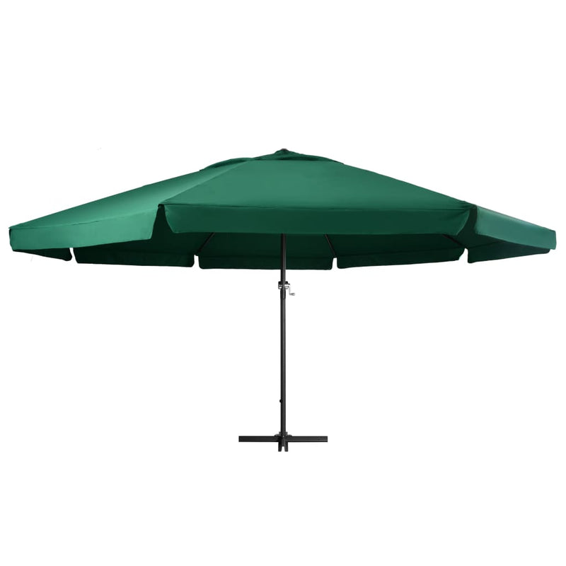Load image into Gallery viewer, Vidaxl parasol met aluminium paal 600 cm groen
