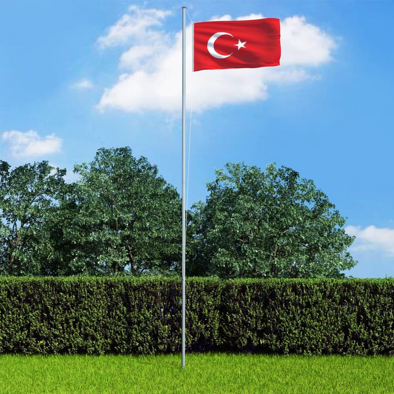 Load image into Gallery viewer, Vidaxl vlag turkije 90x150 cm