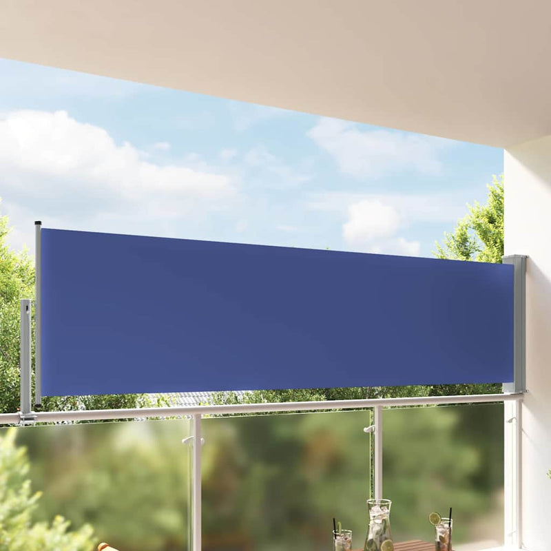 Load image into Gallery viewer, Vidaxl tuinscherm uittrekbaar 100x300 cm blauw