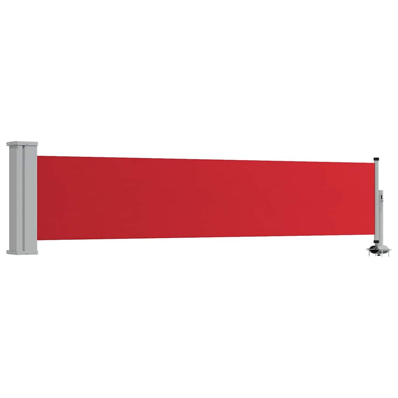 Load image into Gallery viewer, Vidaxl tuinscherm uittrekbaar 60x300 cm rood