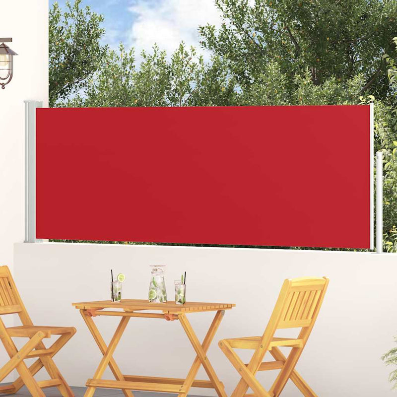 Load image into Gallery viewer, Vidaxl tuinscherm uittrekbaar 100x300 cm rood