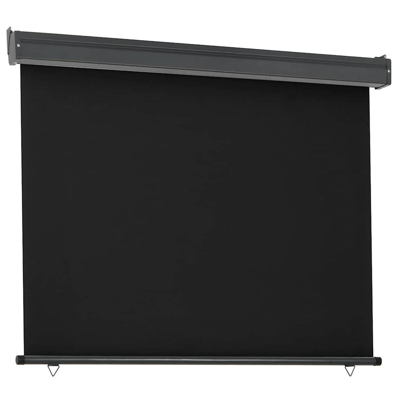 Afbeelding laden in galerijviewer, Vidaxl balkonscherm 125x250 cm zwart