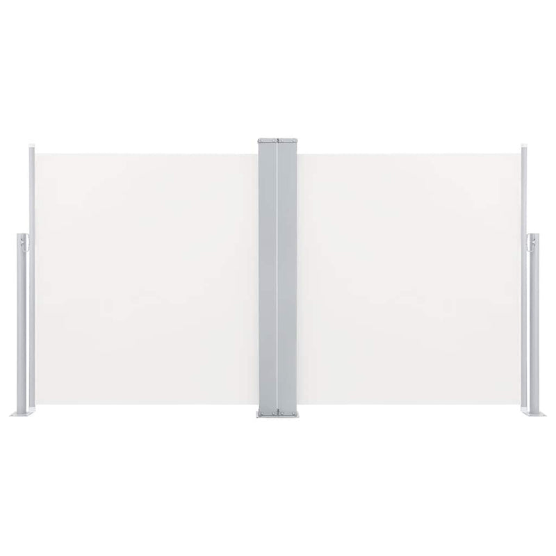 Load image into Gallery viewer, Vidaxl windscherm uittrekbaar 100x600 cm crème