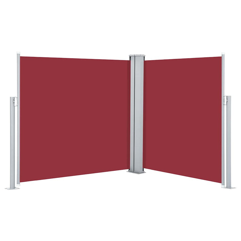 Load image into Gallery viewer, Vidaxl windscherm uittrekbaar 100x600 cm rood