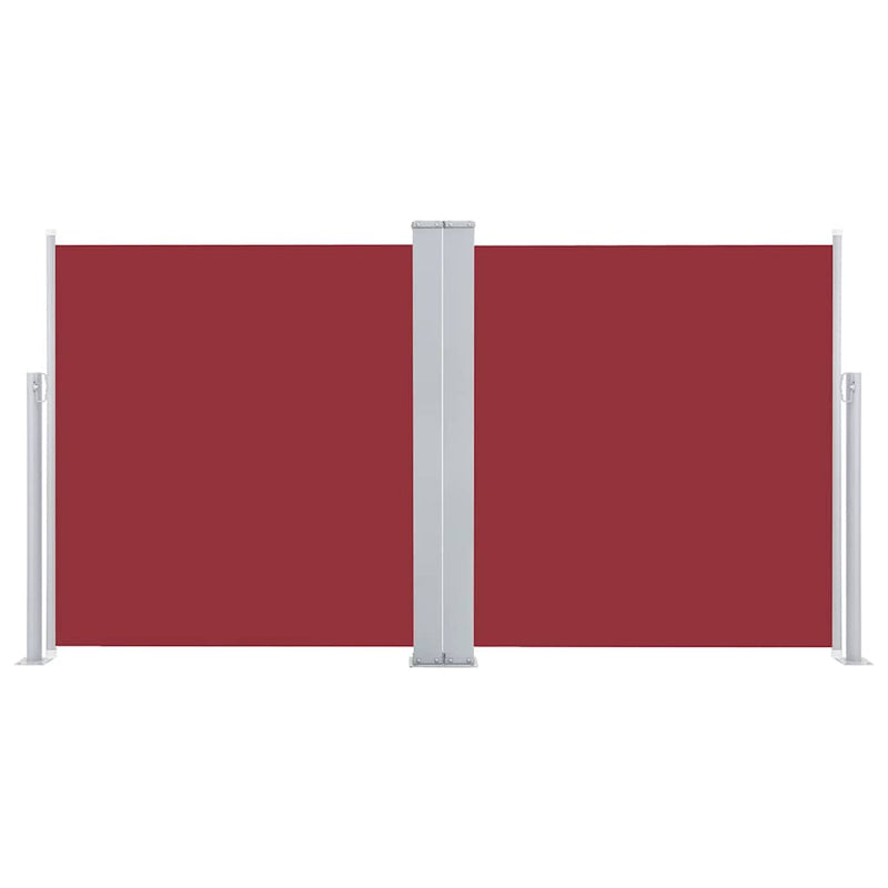 Load image into Gallery viewer, Vidaxl windscherm uittrekbaar 100x600 cm rood