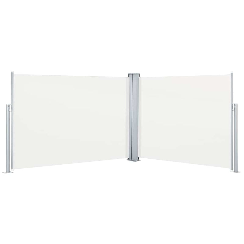 Load image into Gallery viewer, Vidaxl windscherm uittrekbaar 100x1000 cm crème