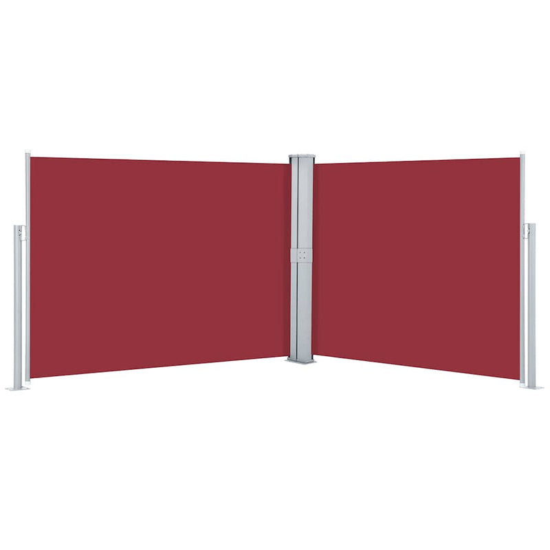 Load image into Gallery viewer, Vidaxl windscherm uittrekbaar 140x1000 cm rood