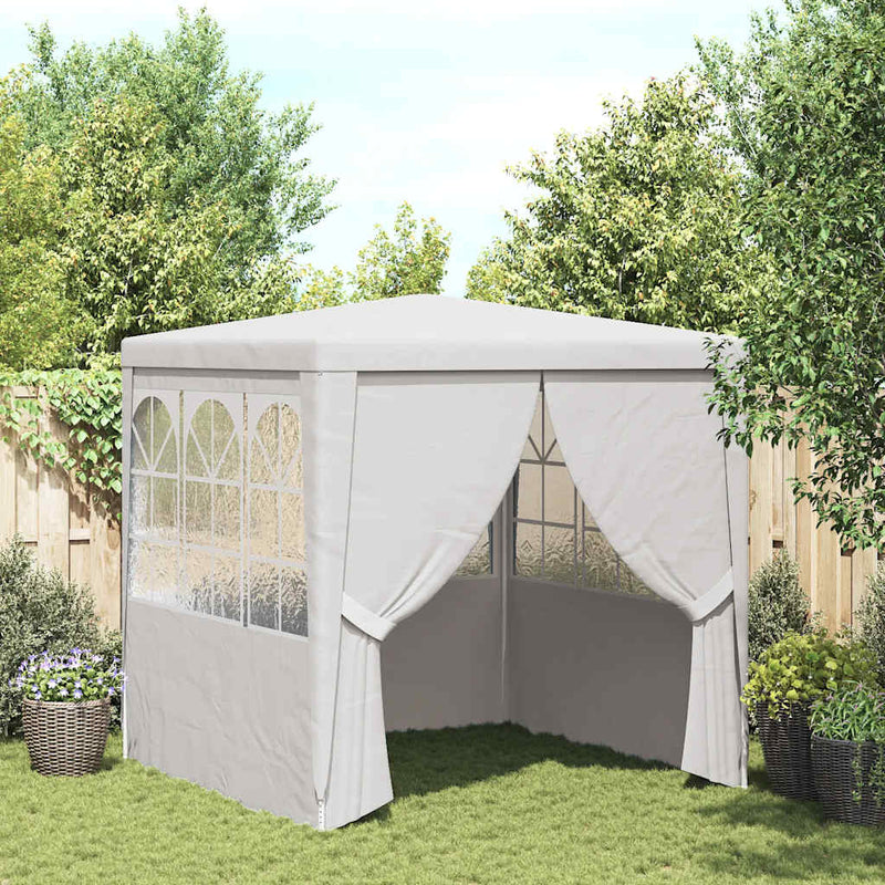Load image into Gallery viewer, Vidaxl partytent met zijwanden professioneel 90 g m² 2,5x2,5 m wit