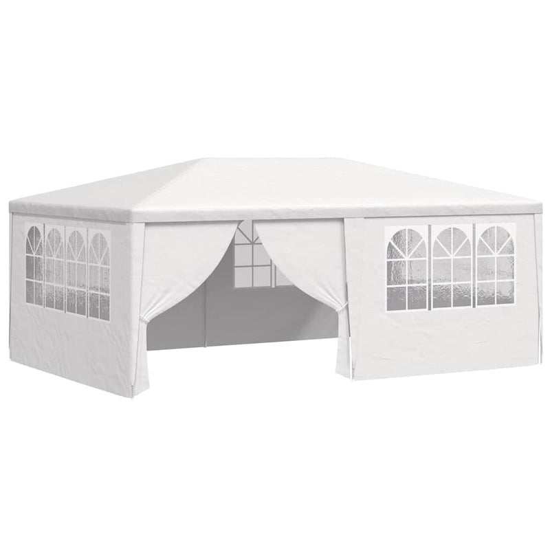 Load image into Gallery viewer, Vidaxl partytent met zijwanden professioneel 90 g m² 4x6 m wit