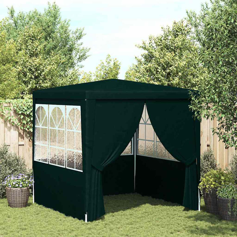Load image into Gallery viewer, Vidaxl partytent met zijwanden professioneel 90 g m² 2x2 m groen