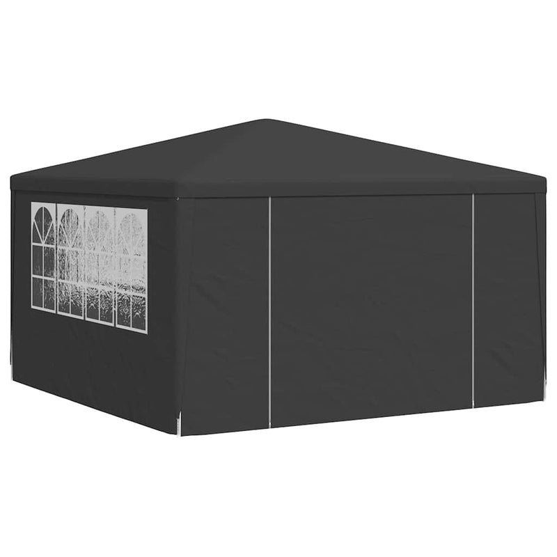 Load image into Gallery viewer, Vidaxl partytent met zijwanden professioneel 90 g m² 4x4 m antraciet