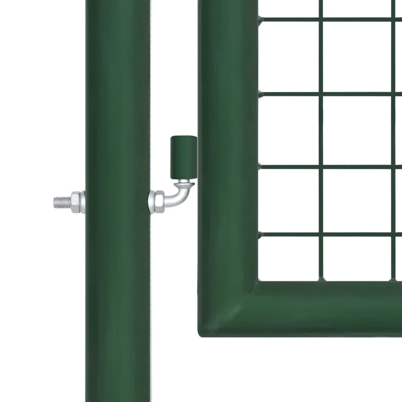 Load image into Gallery viewer, VidaXL Gaaspoort 390x75 cm staal groen