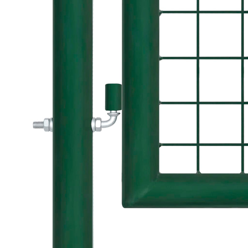 Load image into Gallery viewer, VidaXL Gaaspoort 390x100 cm staal groen