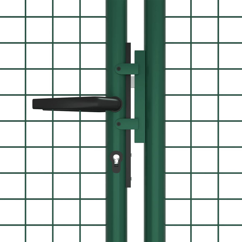 Load image into Gallery viewer, VidaXL Gaaspoort 390x125 cm staal groen