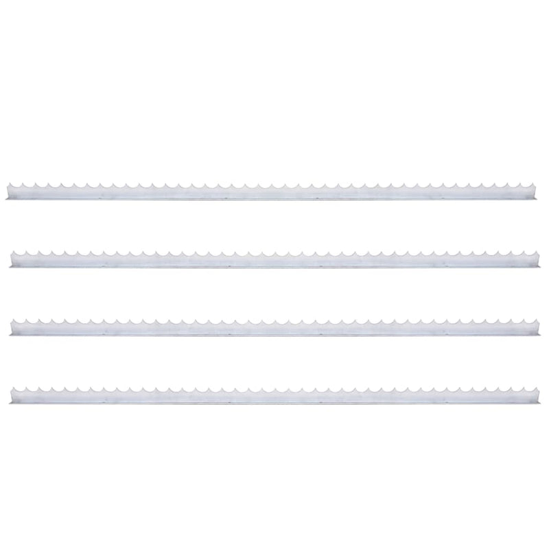 Load image into Gallery viewer, Vidaxl muurspikes 4 st 1 m gegalvaniseerd staal