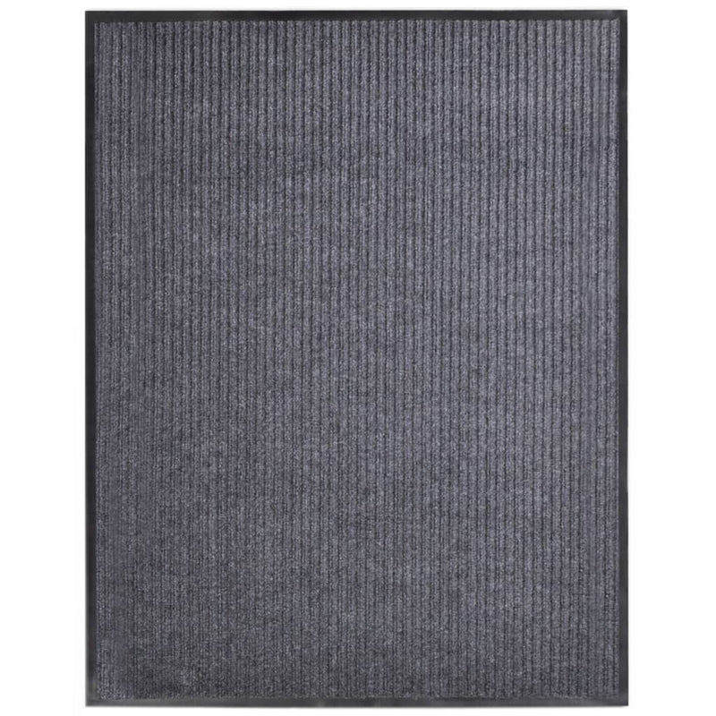 Afbeelding laden in galerijviewer, Vidaxl deurmat 117x220 cm pvc grijs