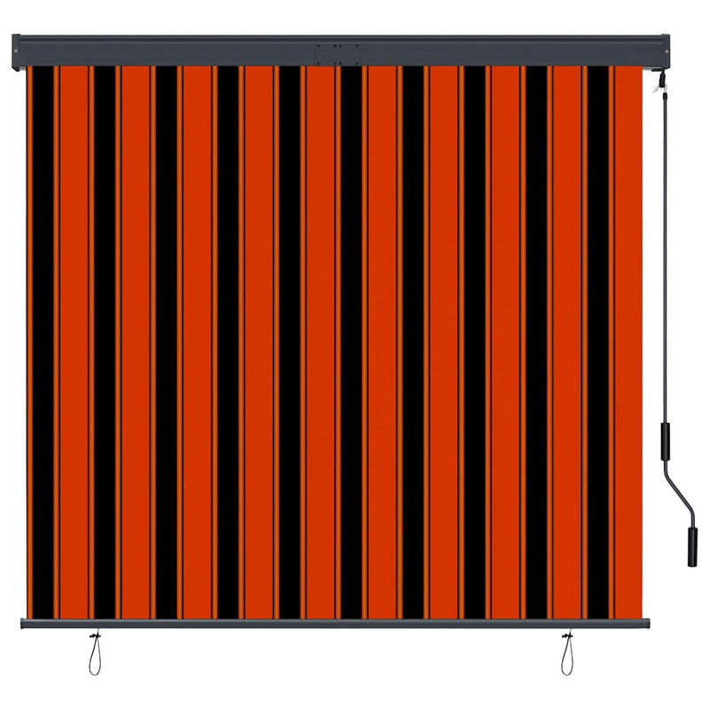Afbeelding laden in galerijviewer, Vidaxl rolgordijn voor buiten 160x250 cm oranje en bruin