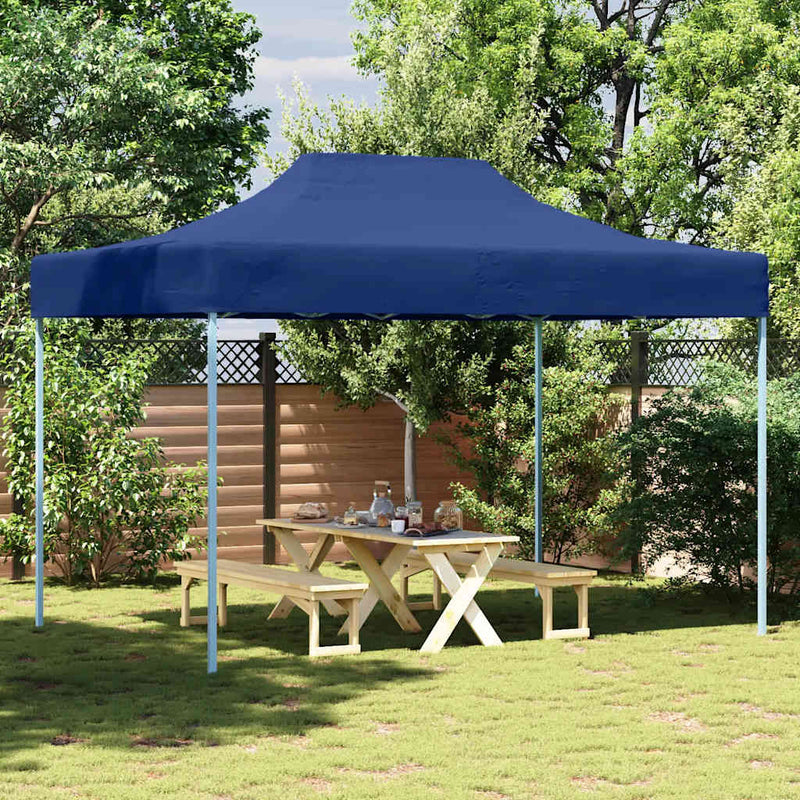 Load image into Gallery viewer, Vidaxl partytent inklapbaar 3x4 m staal blauw