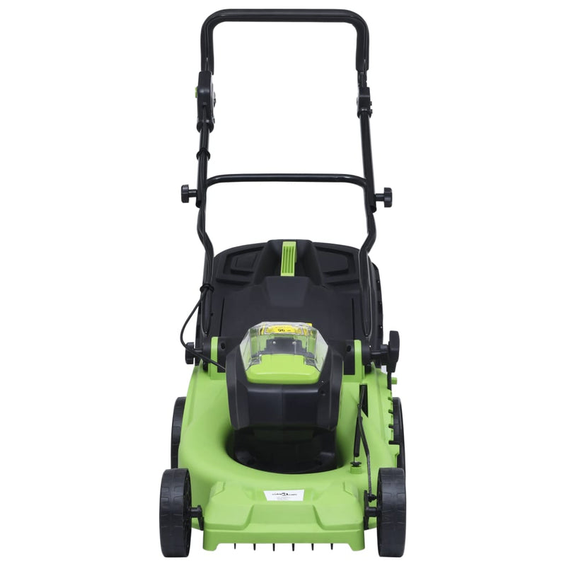 Load image into Gallery viewer, Vidaxl accugrasmaaier met 2 accu's 20 v 2000 mah li-ion