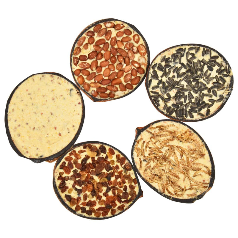 Load image into Gallery viewer, Vidaxl vogelvoer gevulde halve kokosnoten 10 st 290 g