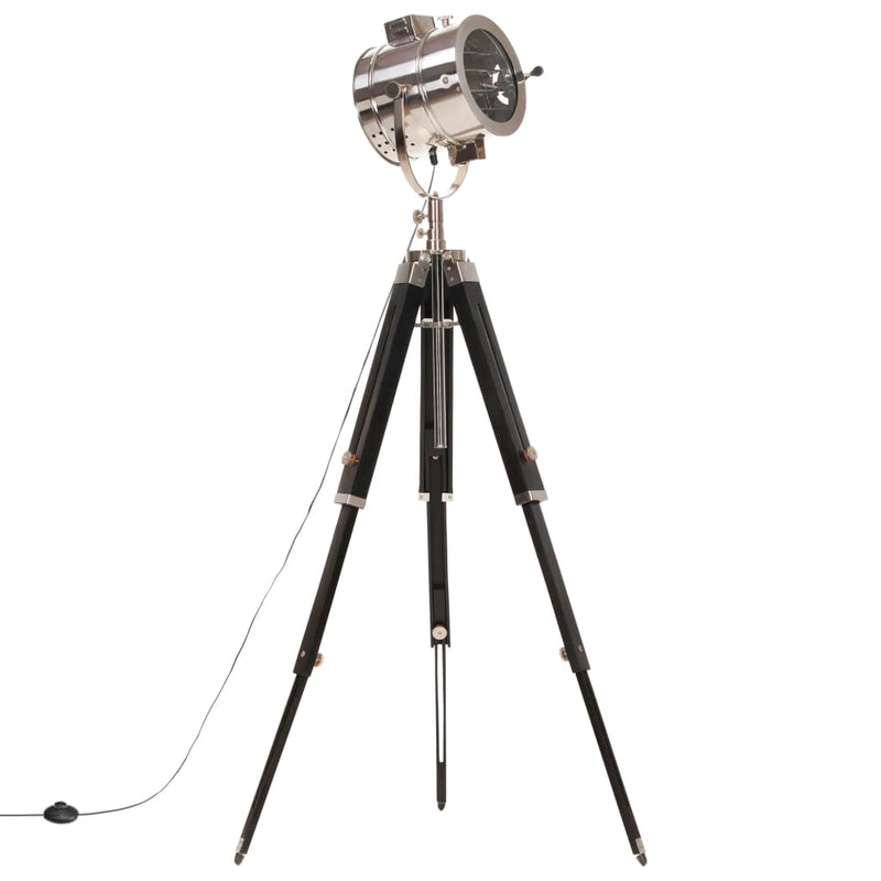 Load image into Gallery viewer, Vidaxl vloerlamp driepoot 165 cm massief mangohout