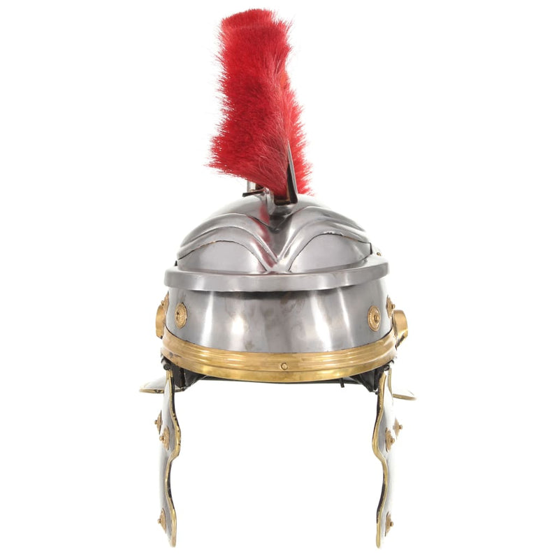 Load image into Gallery viewer, Vidaxl soldatenhelm romeins replica staal zilverkleurig