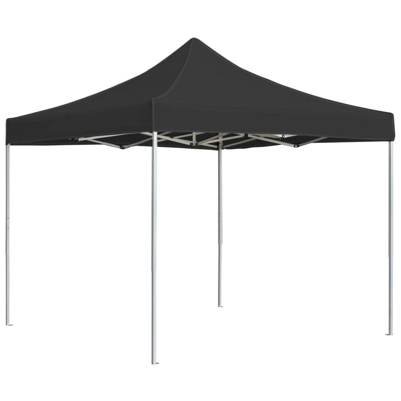 Load image into Gallery viewer, Vidaxl partytent professioneel inklapbaar 2x2 m aluminium antraciet
