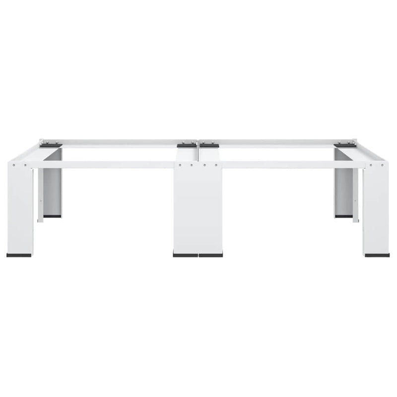 Load image into Gallery viewer, Vidaxl wasmachine- en drogerverhoger dubbel wit