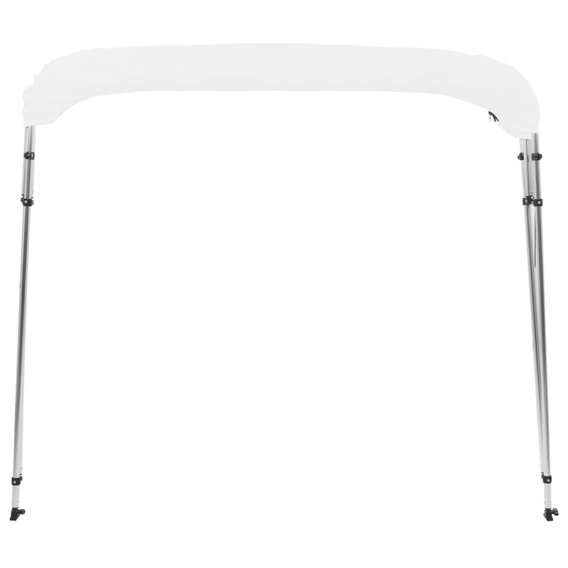 Load image into Gallery viewer, Vidaxl biminitop 4-boogs 243x196x137 cm wit