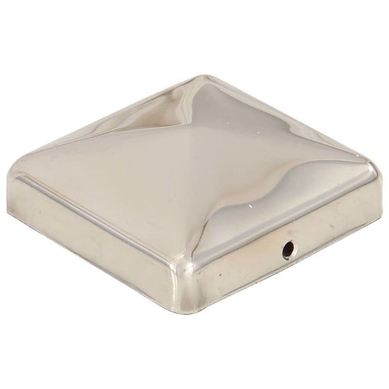 Load image into Gallery viewer, Vidaxl paalkappen 6 st piramide 71x71 mm roestvrij staal