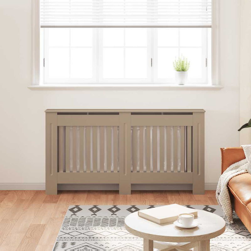 Load image into Gallery viewer, Vidaxl radiatorombouw 152x19x81,5 cm mdf