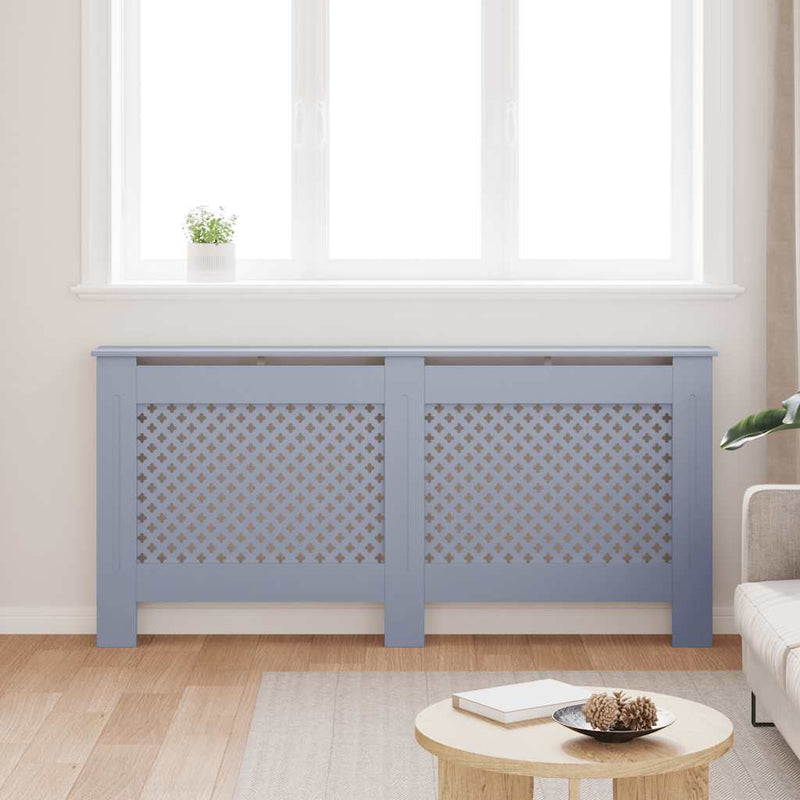 Load image into Gallery viewer, Vidaxl radiatorombouw 172x19x81,5 cm mdf antraciet