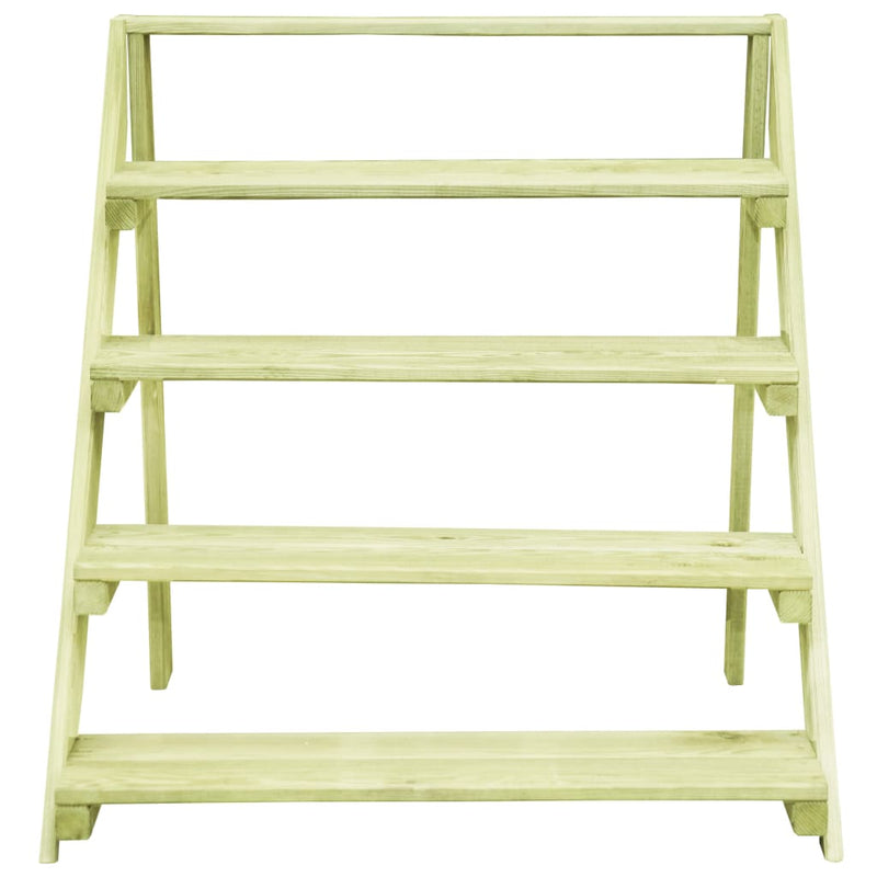 Load image into Gallery viewer, VidaXL Plantenstandaard 80x80x80 cm geïmpregneerd grenenhout