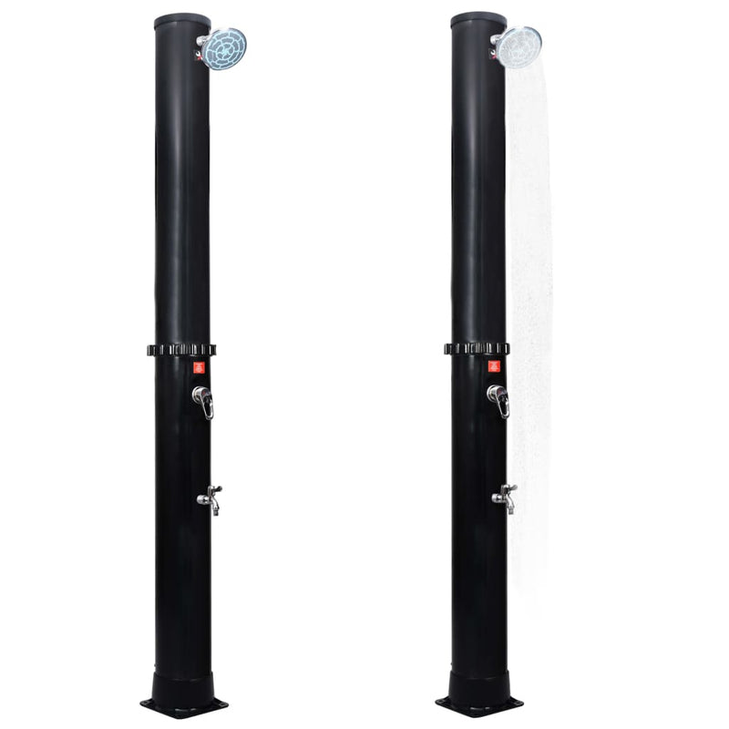 Load image into Gallery viewer, Vidaxl buitendouche solar met douchekop en kraan 40 l